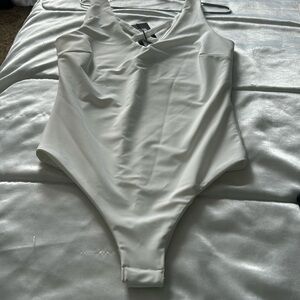 Spandex Body Suit snaps between legs